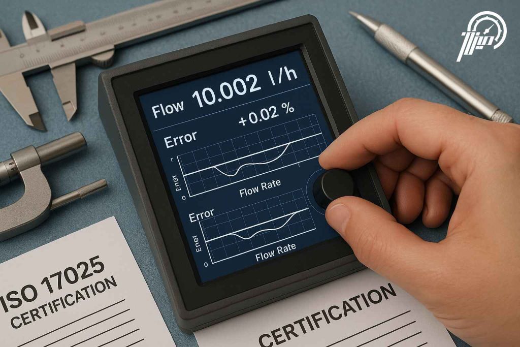 کالیبراسیون فلومتر | تضمین دقت در اندازه‌گیری جریان سیال | آزمایشگاه کالیبراسیون میزان | میزان لب