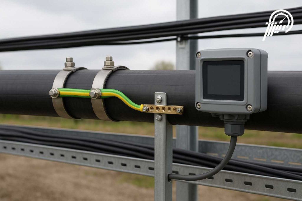 رسانایی سیال بر فلومتر مغناطیسی